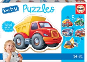 פאזל פעוטות - כלי תחבורה/עבודה