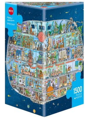 פאזל 1500 חל' - תחנת חלל