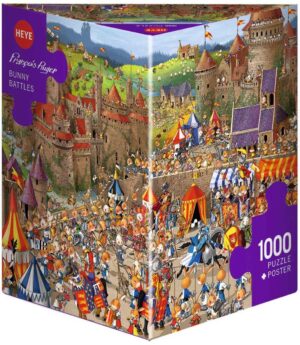 פאזל 1000 חל' - מלחמה בטירת השפנים