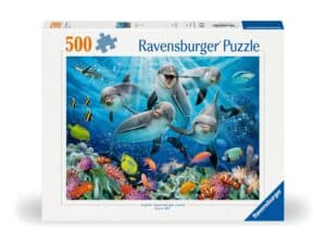 פאזל 500 חל' - ריף דולפינים