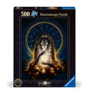 פאזל 500 חל' זוהר בחושך - אריה