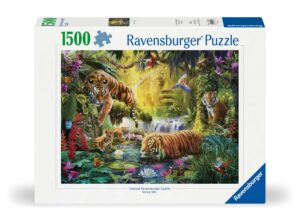 פאזל 1500 חל' - טייגרים בג'ונגל