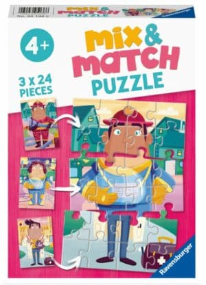 פאזל 3X24 חל' " ערבב והתאם"