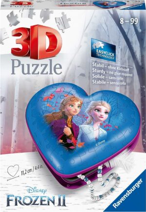 פאזל תלת מימד לב- 54 חל' - FROZEN 2