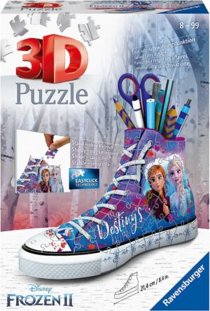 פאזל תלת מימד- 112 חל' - סניקרס - FROZEN 2