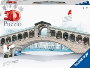 פאזל תלת-מימד 246 חל' - גשר ריאלטו, וונציה