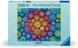 פאזל 2000 חל' - אוסף מנדלות צבעוניות