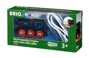 קטר שחור נטען עם USB