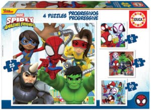 ארבעה פאזלים בקופ' - ספיידי