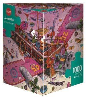 פאזל 1000 חל' משולש - מורדילו: תעופה!