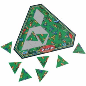 פאזל משולש - צפרדעים