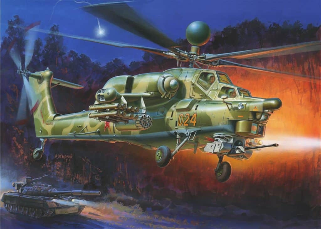 מטוס תקיפה רוסי MI-28N