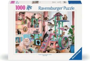 פאזל 1000 חל' - גן עדן לחתולים