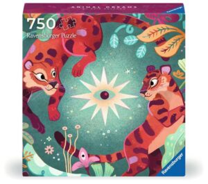 פאזל 750 חל' - אמנות ונשמה - ספרינט של חיות
