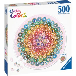 פאזל 500 חל' - עגול - דונטס
