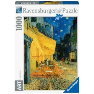 פאזל 1000 חל' - אומנות: ו. גוך, בית-קפה בערב