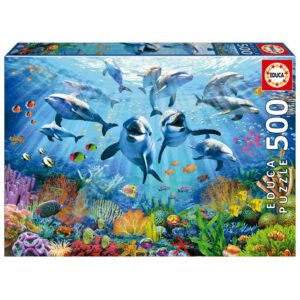 פאזל 500 חל' - חגיגה מתחת למים