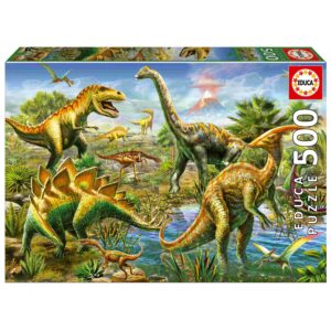 פאזל 500 חל'  - דינוזאורים