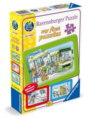 פאזל ראשון שלי 3X6 חל' - כלי תחבורה