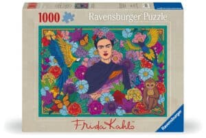 פאזל 1000 חל' - פרידה קאלו מוקפת פריחה