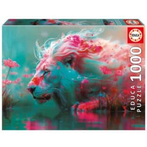 פאזל 1000 חל' - אריה בפריחה
