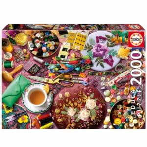 פאזל 2000 חל' - שולחן התופרת