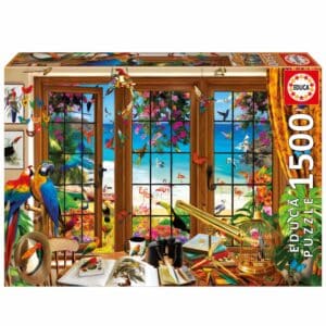 פאזל 1500 חל' - חלונות לצפרות