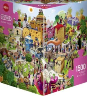 פאזל 1500 חל' - גבעות של מטעמים
