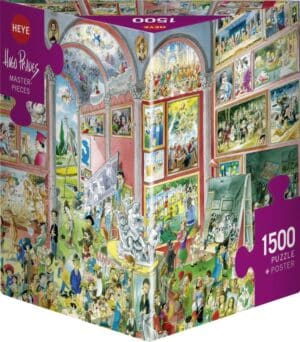 פאזל 1500 חל' - יצירות מופת