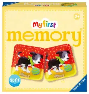 משחק זיכרון הראשון שלי - גורי חיות (כרטיסים מבד)