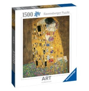 פאזל 1500 חל' - אומנות: הנשיקה, ג. קלימט