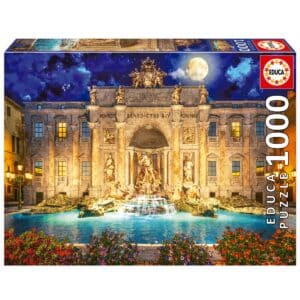 פאזל 1000 חל' - מזרקת טרווי, רומא