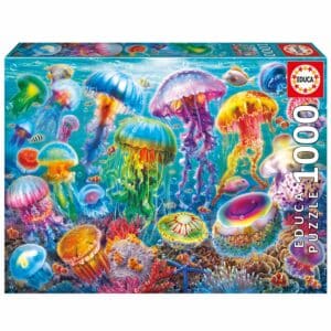 פאזל 1000 חל' - מדוזות ודגים בים