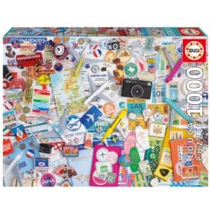 פאזל 1000 חל' - קולקציית עלוני טיולים