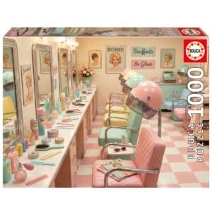 פאזל 1000 חל' - סלון תסרוקות רטרו