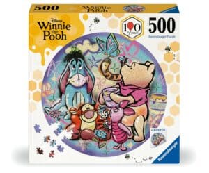 פאזל 500 חל' עגול - פו הדב