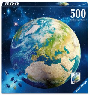פאזל 500 חל' עגול - כדור הארץ